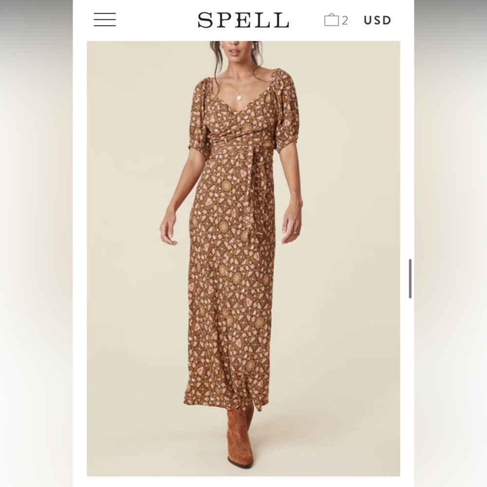 Spell and the Gypsy Madame Peacock Sweetheart Dress - S
